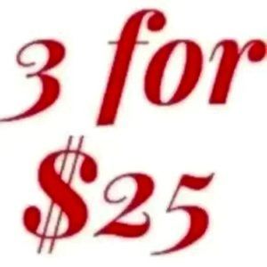 Just LIKE 3 items from my closet and a $25 offer will be sent to you!